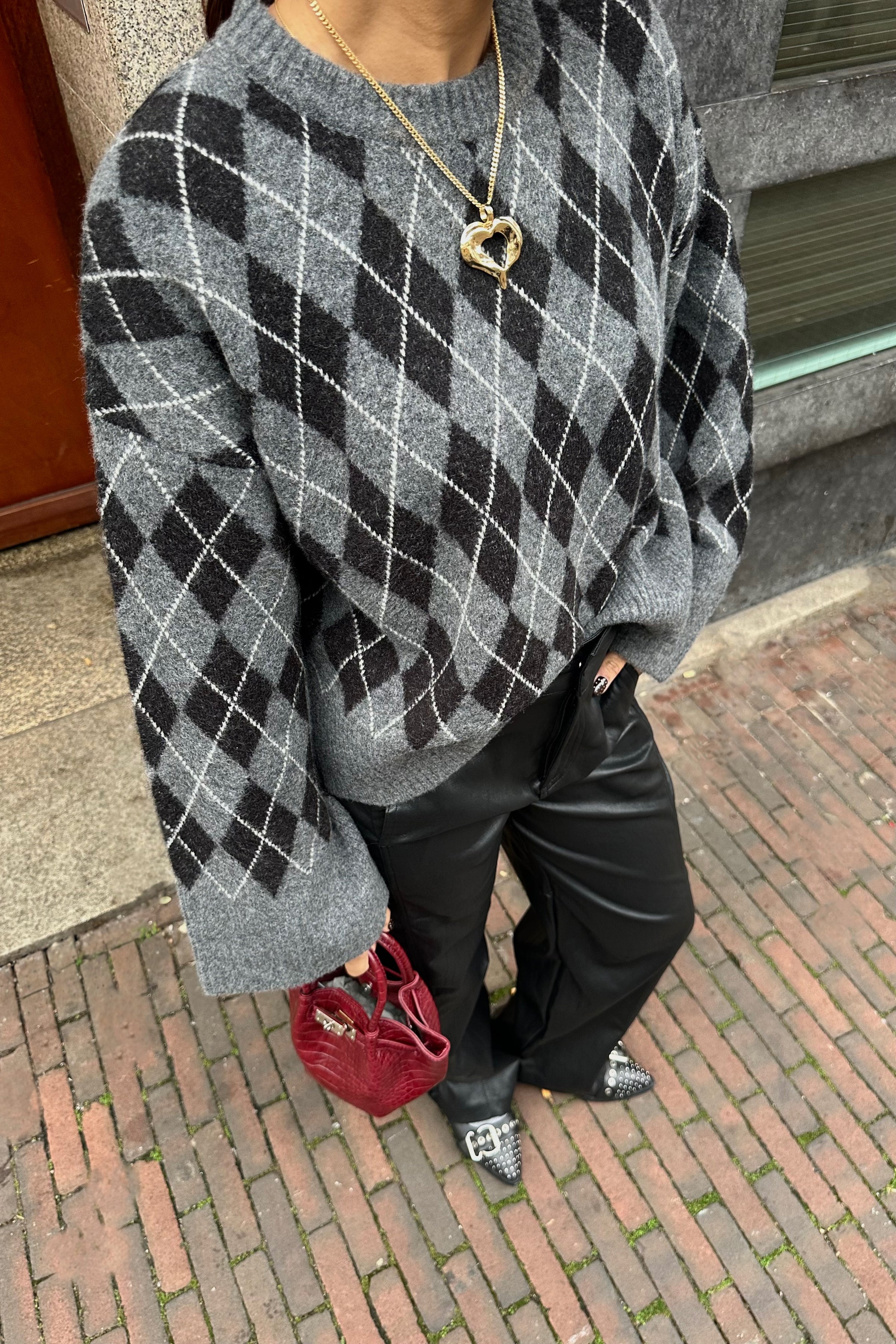 GittCC Faux Leather Pants - Zwart