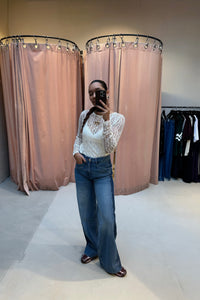 BarbCC O-Neck Top - Beige