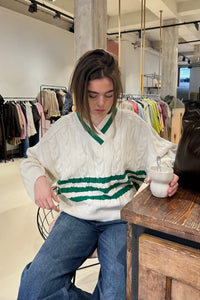 Charline Trui - Groen/Beige