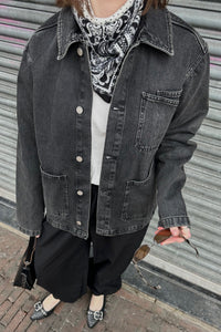 Evon Worker Jas - Aged Black