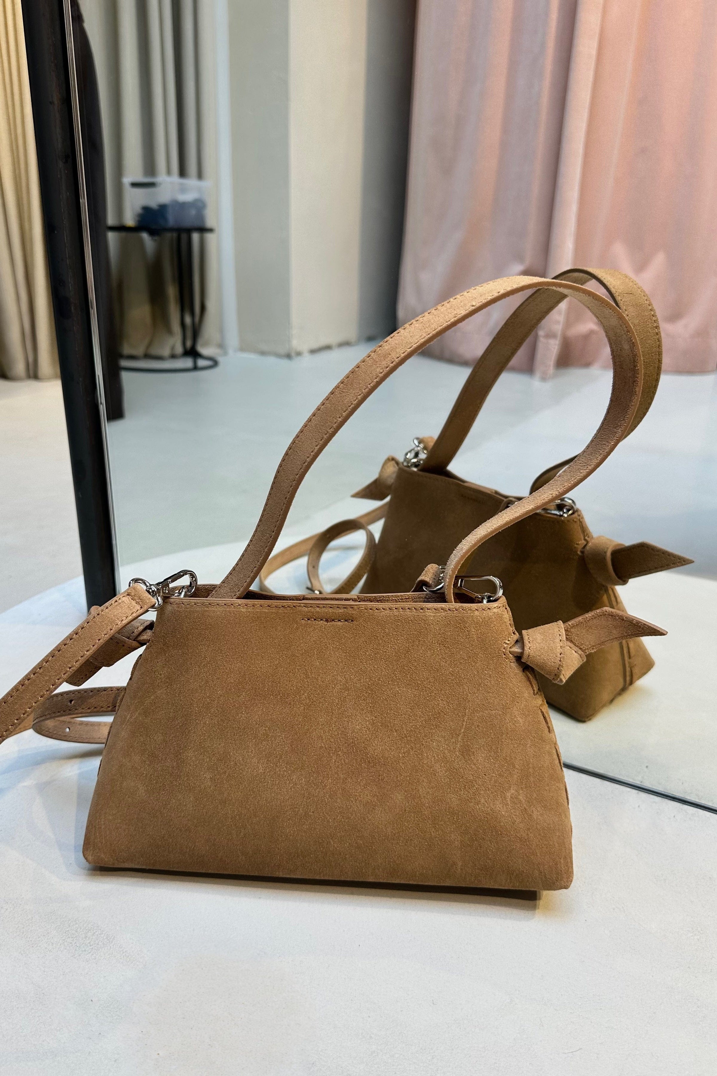 SLFStella Mini Suede Tas - Bruin