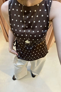 Nassa Big Dot Top - Bruin