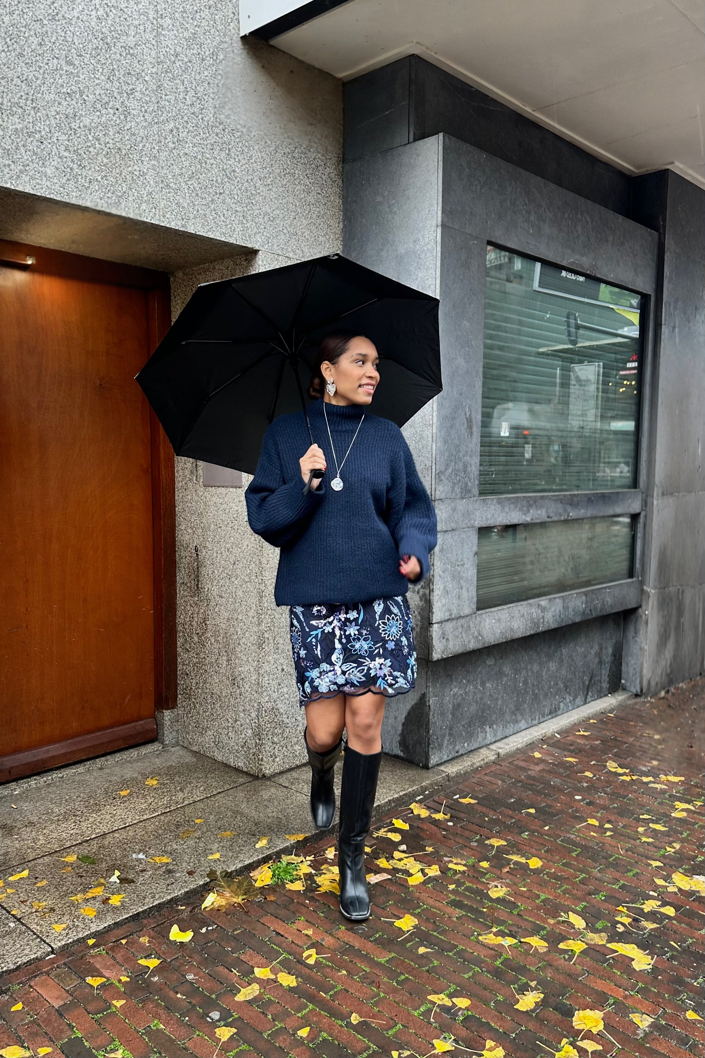 YASFliky Rok - Donkerblauw