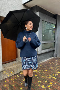 YASFliky Rok - Donkerblauw