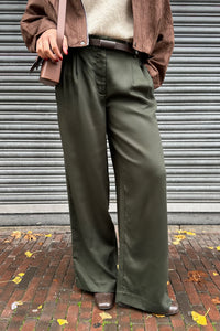 MSCHEsterika Pantalon - Donkergroen