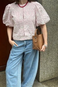YASNitta Top - Licht Roze