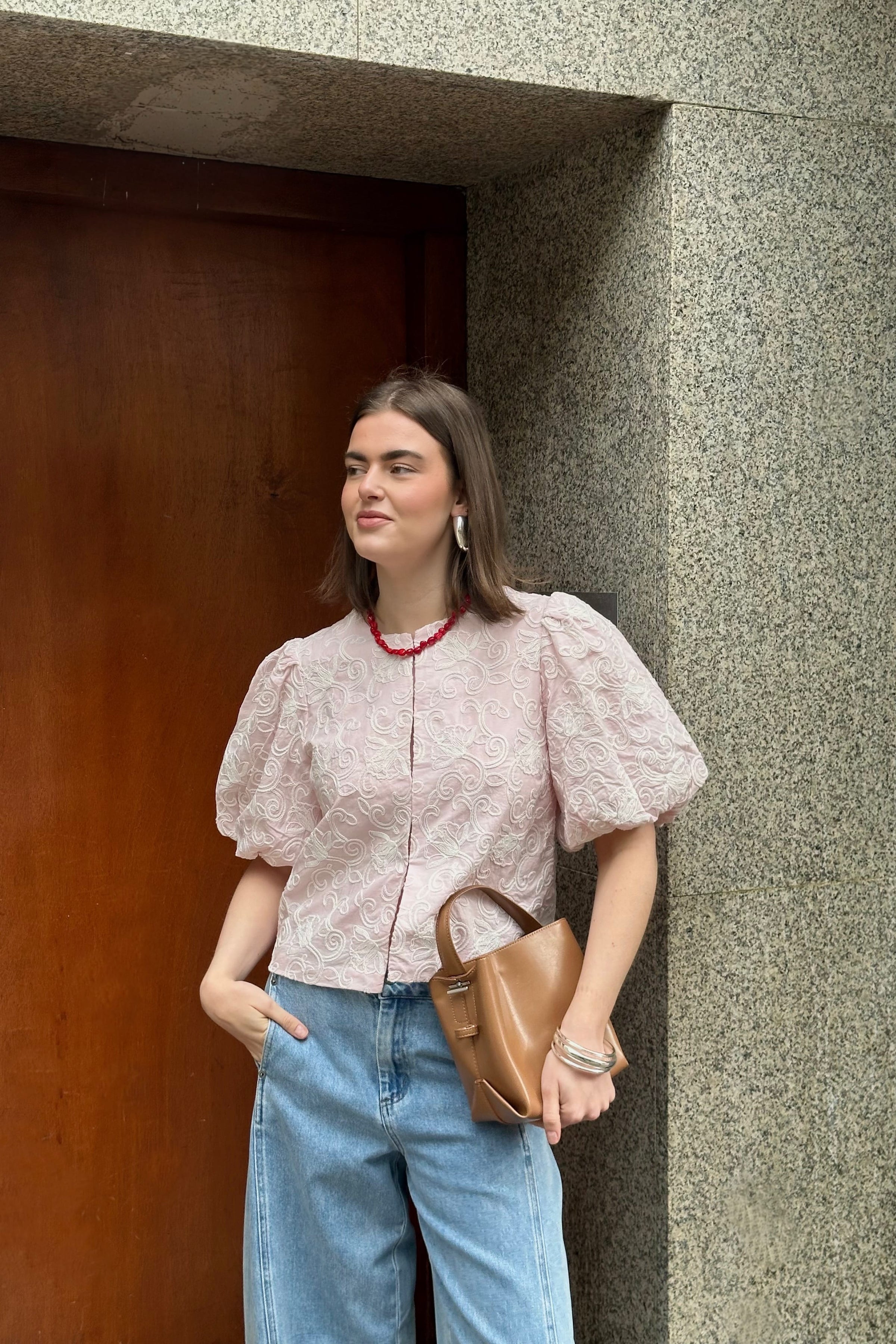YASNitta Top - Licht Roze