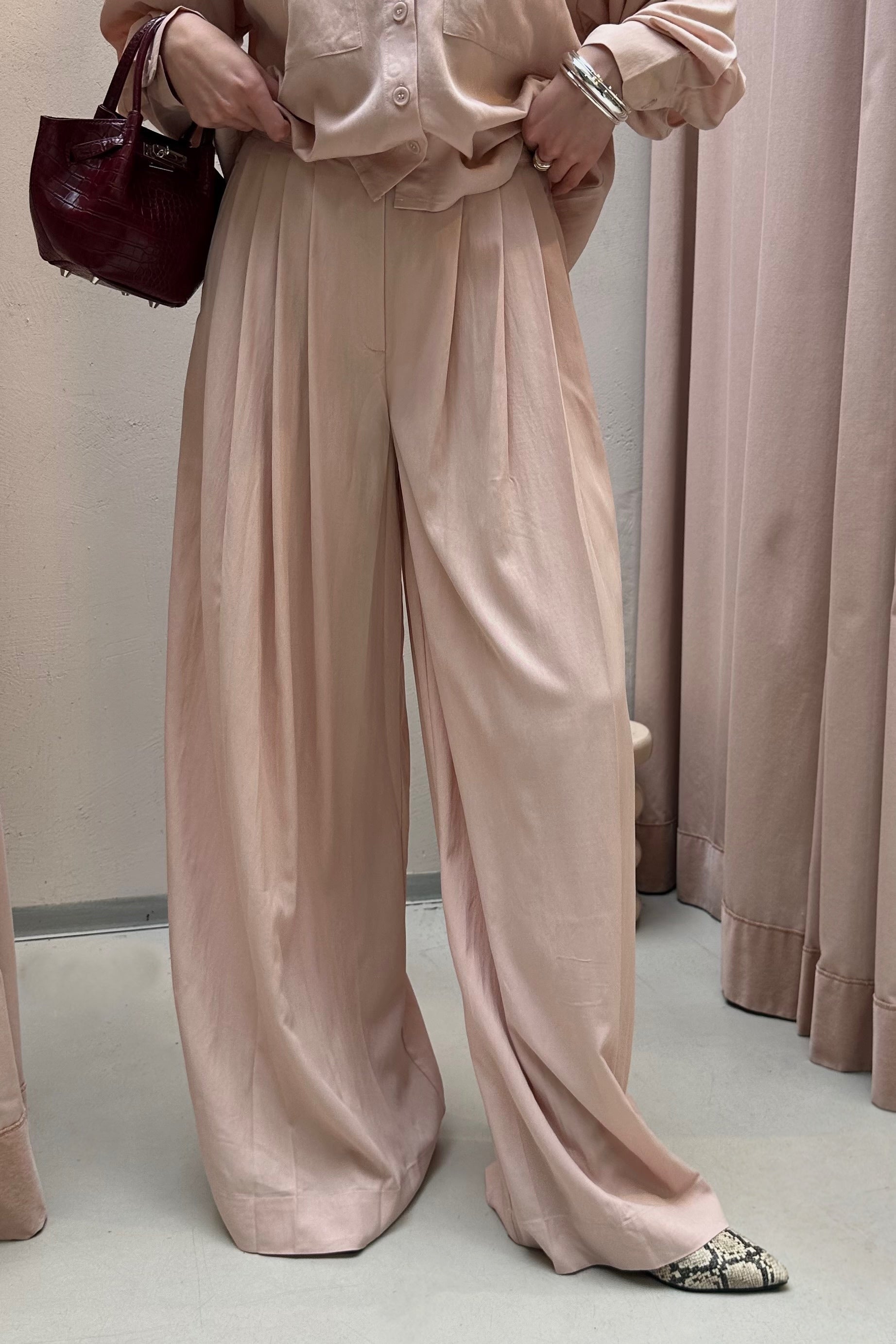 Lotus Pantalon - Licht Roze