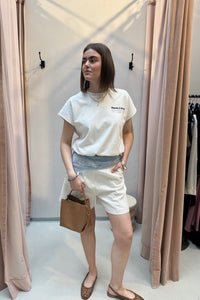 Sega Ramie Short - Off White