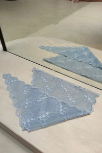 Lace Scarf - Lichtblauw