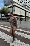 Fleur Bomber - Paars