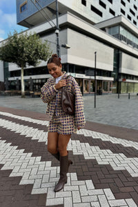 Fleur Bomber - Paars