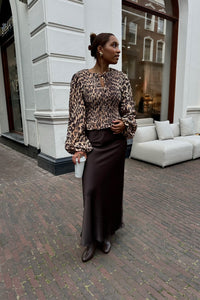 Elin Blouse - Bruin