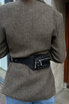 Eliza Belt Studded Tas - Zwart