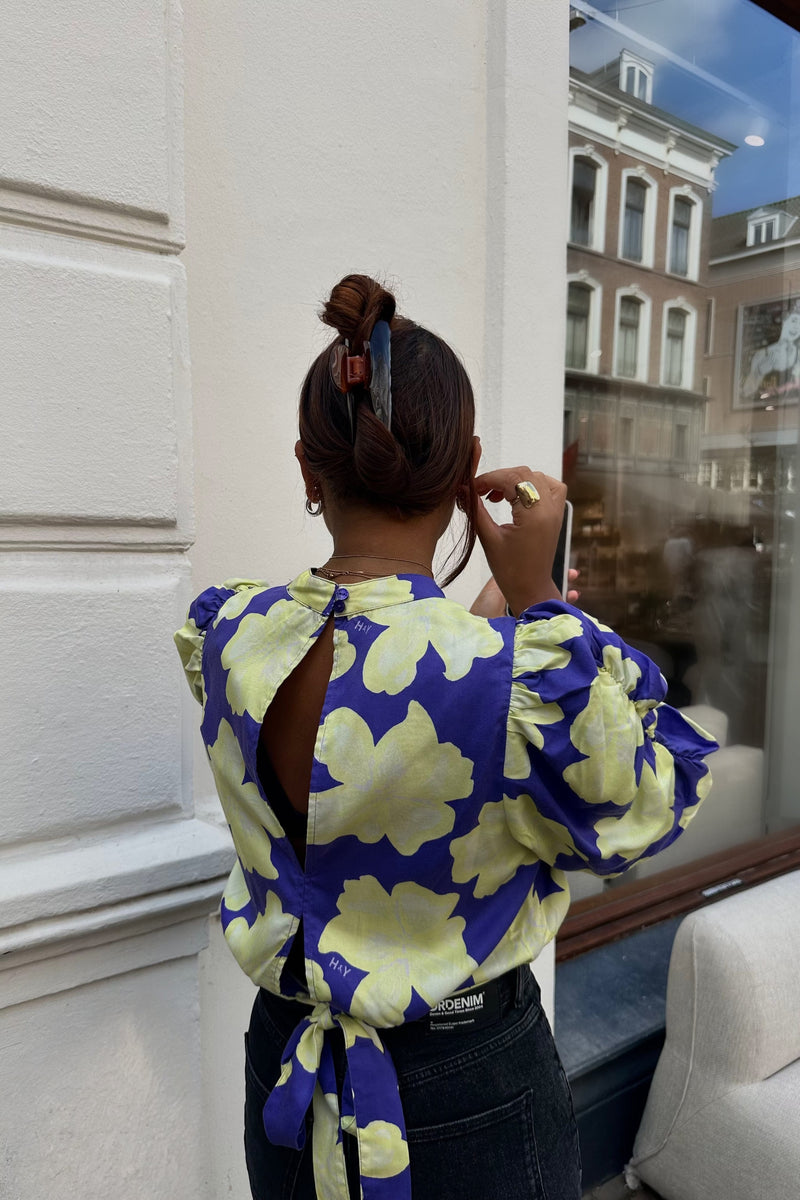 Macey Blouse - Paars