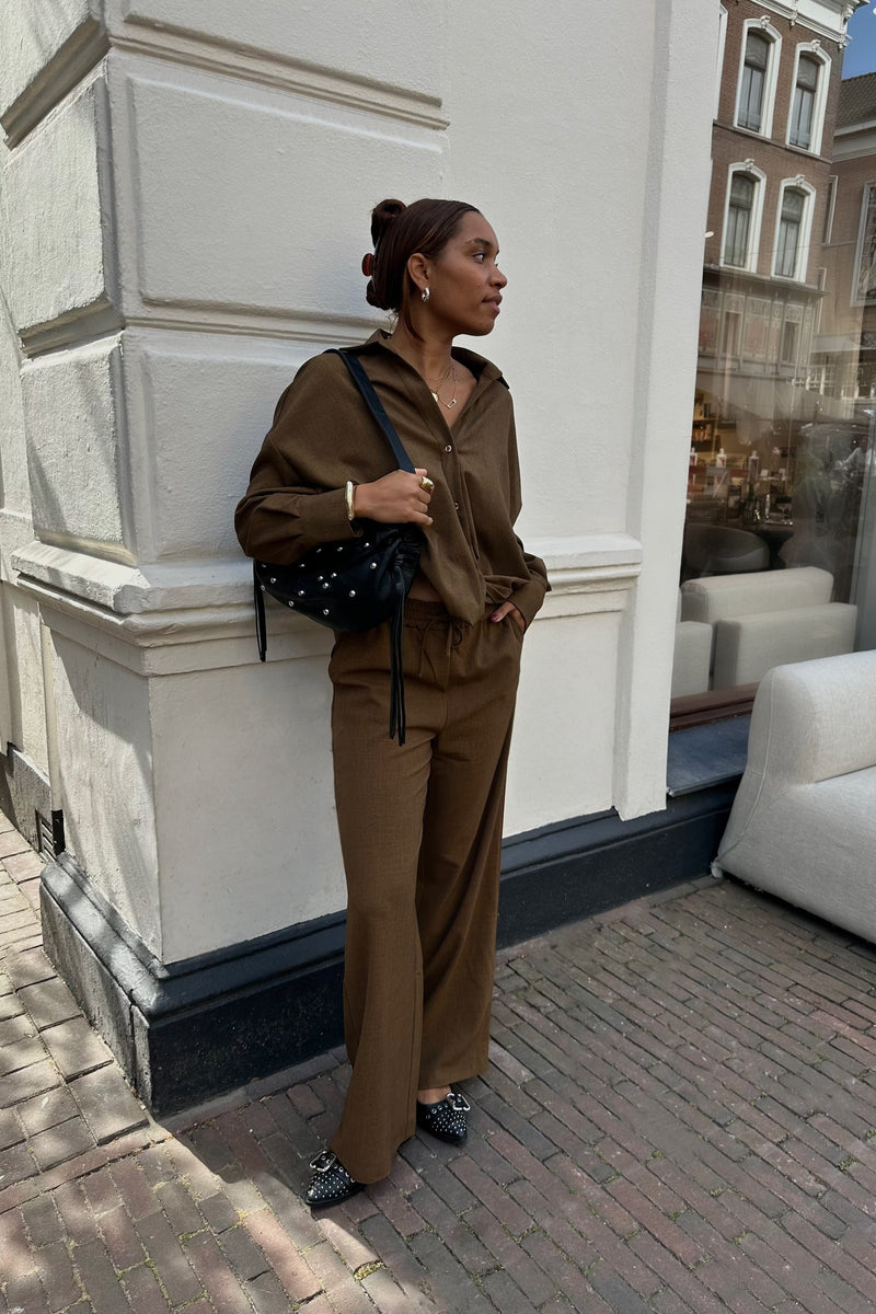 Hailey Blouse - Bruin