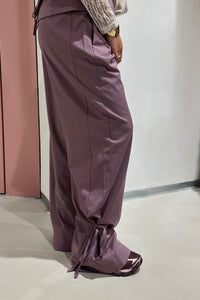LiamCC String Pleat Pantalon - Roze