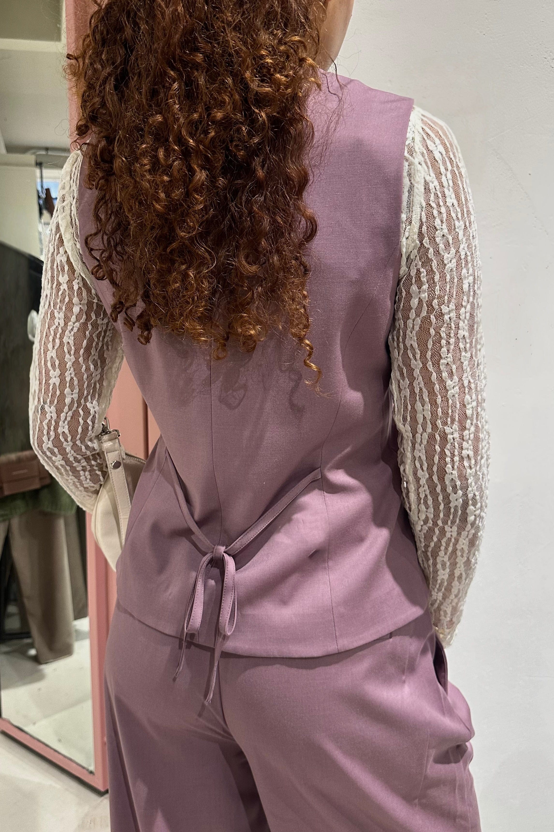 LiamCC Curve Gilet - Roze