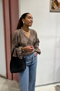 MSCHRamona Rikkelia Blouse - Bruin