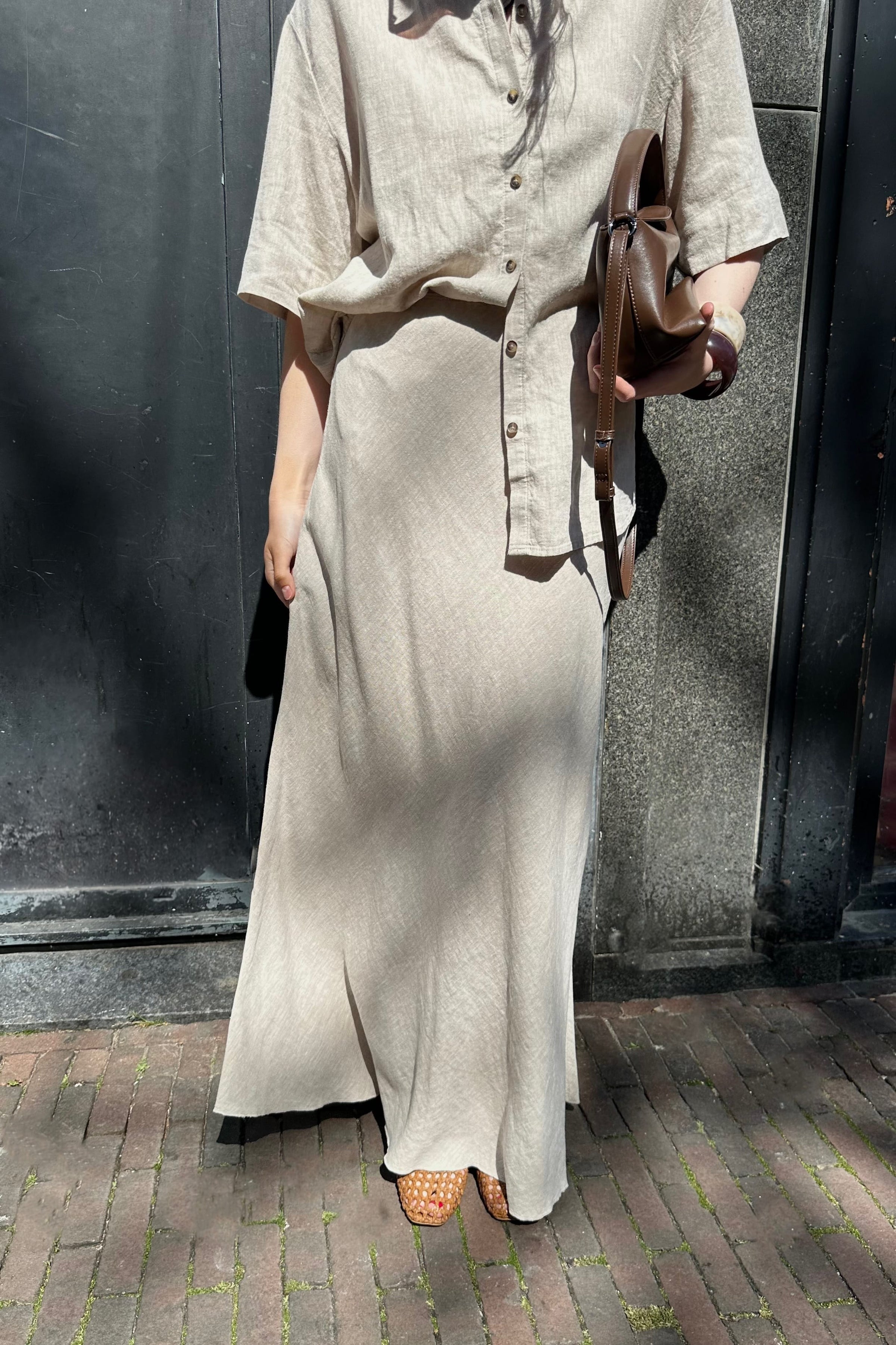 MSCHViana Ginia Rok - Beige