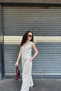 MSCHViana Ginia Waistcoat - Beige