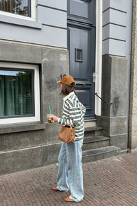 Terra Lange Mouwen Polo - Crème