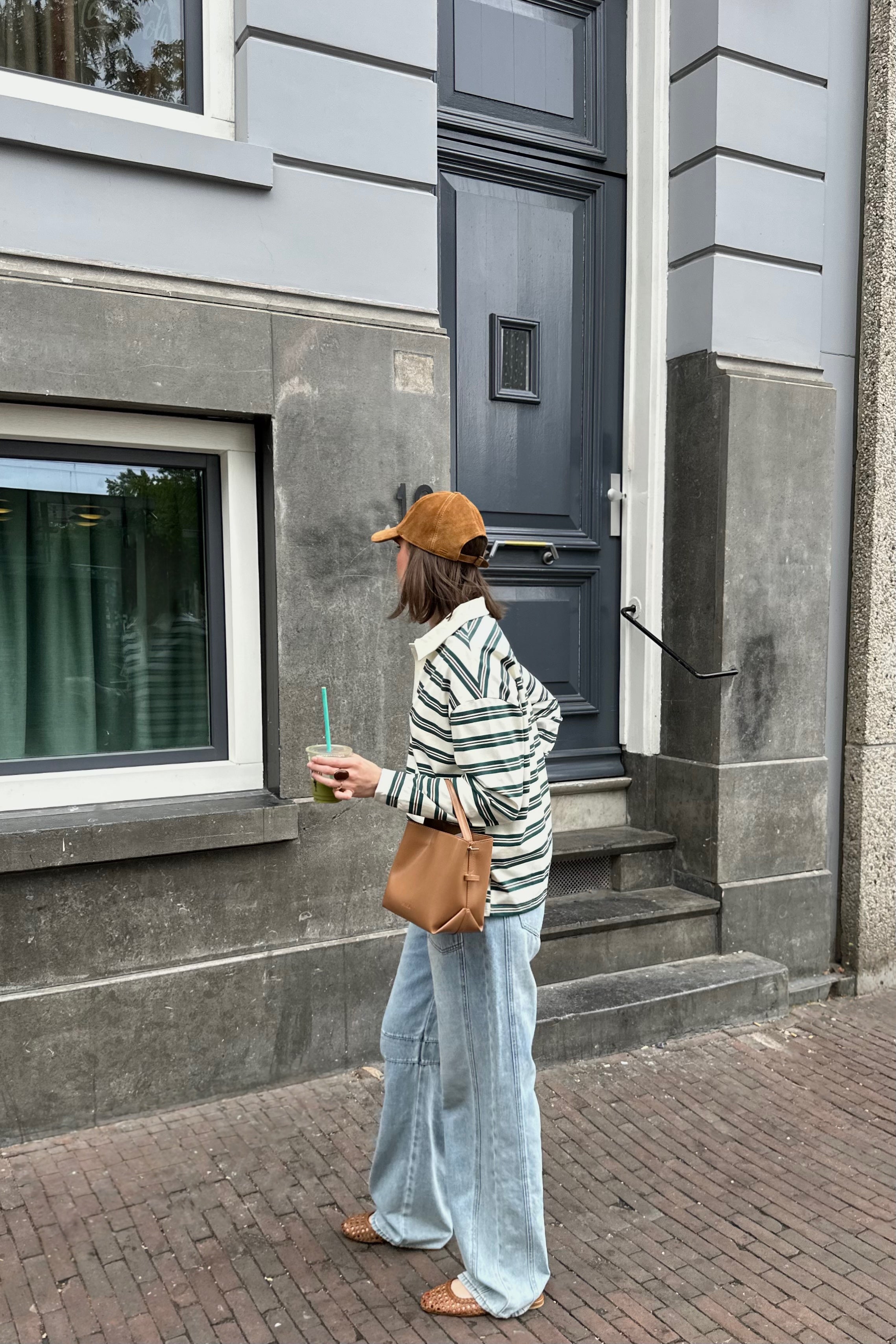 Terra Lange Mouwen Polo - Crème