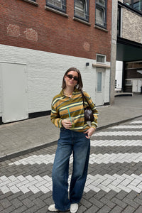 Terra Lange Mouwen Polo - Groen