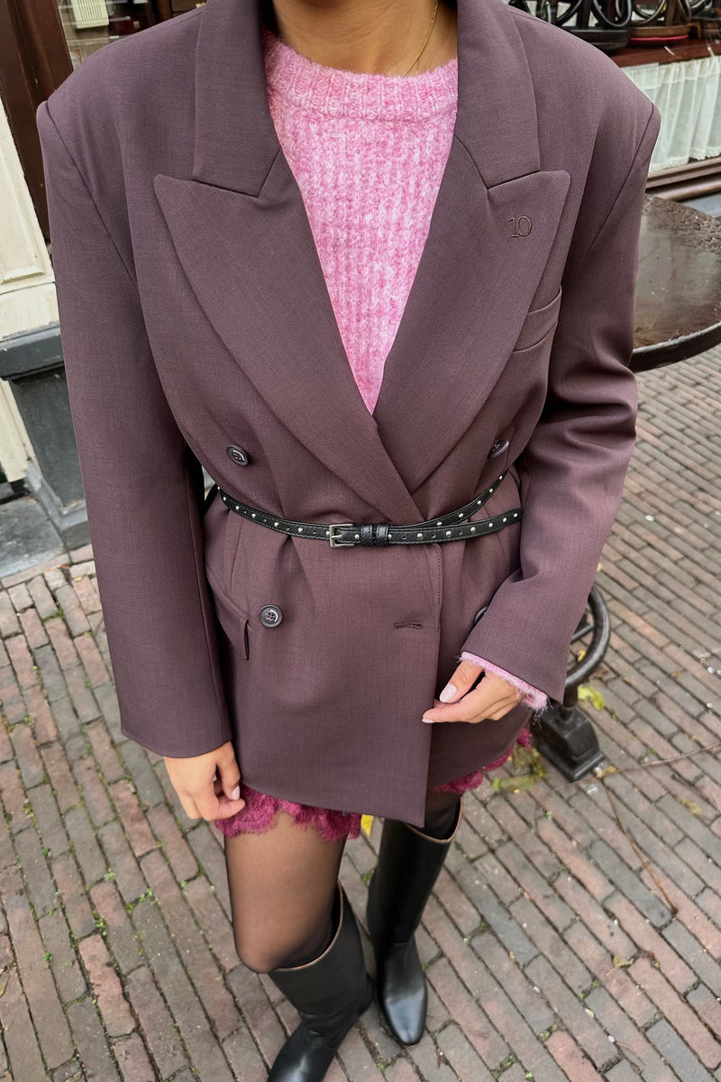 Proud Blazer - Wijnrood
