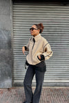 MadinCC Fleece Anorak - Sand