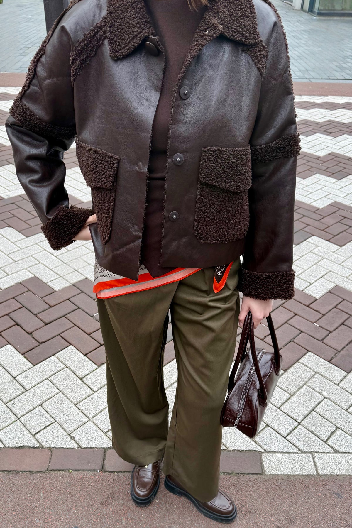 YASWera Pants - Groen/Grijs
