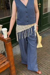 MSCHViana Ginia Pantalon - Blauw