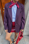 AlmiraCC Fitted Blazer - Plum