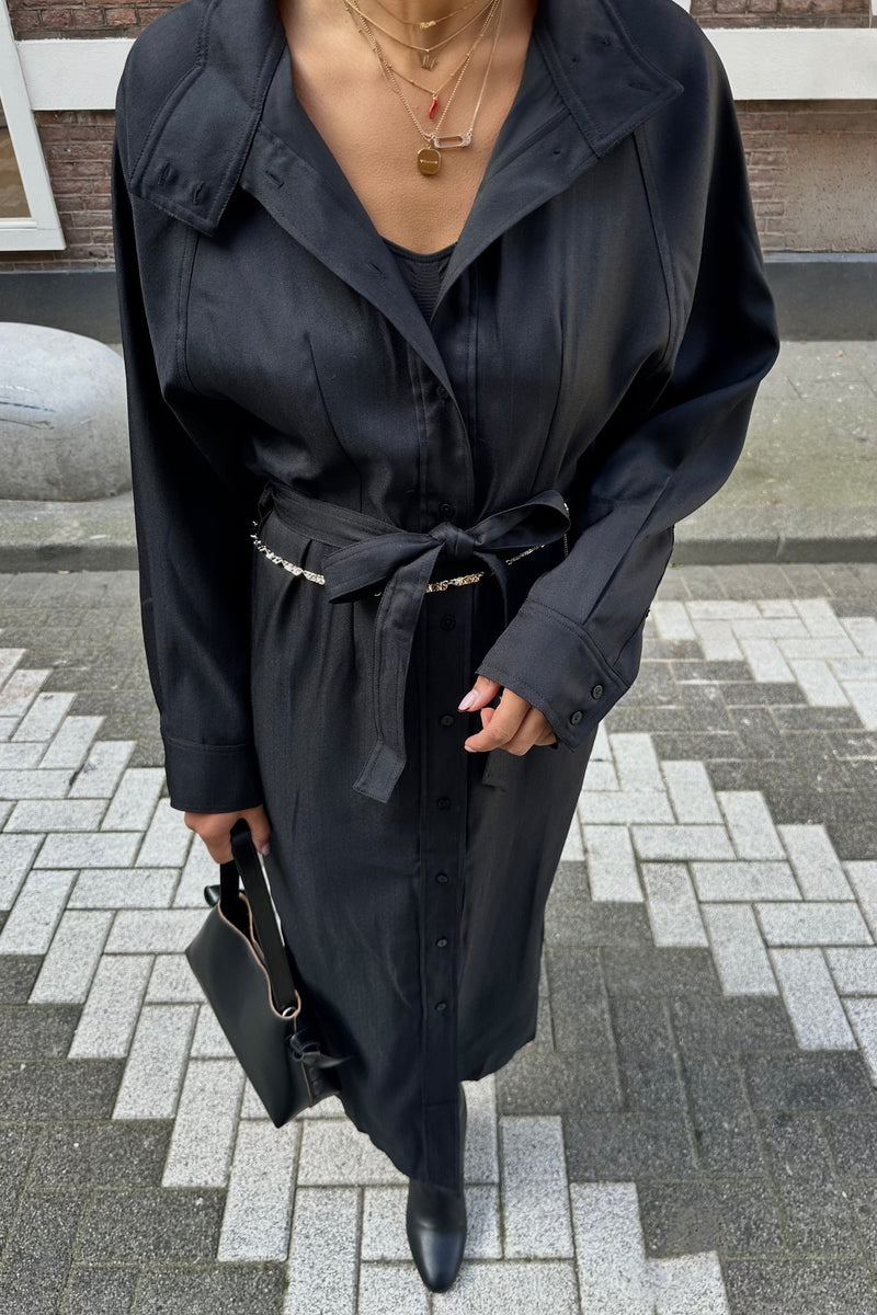 ParisCC Batwing Jurk - Zwart