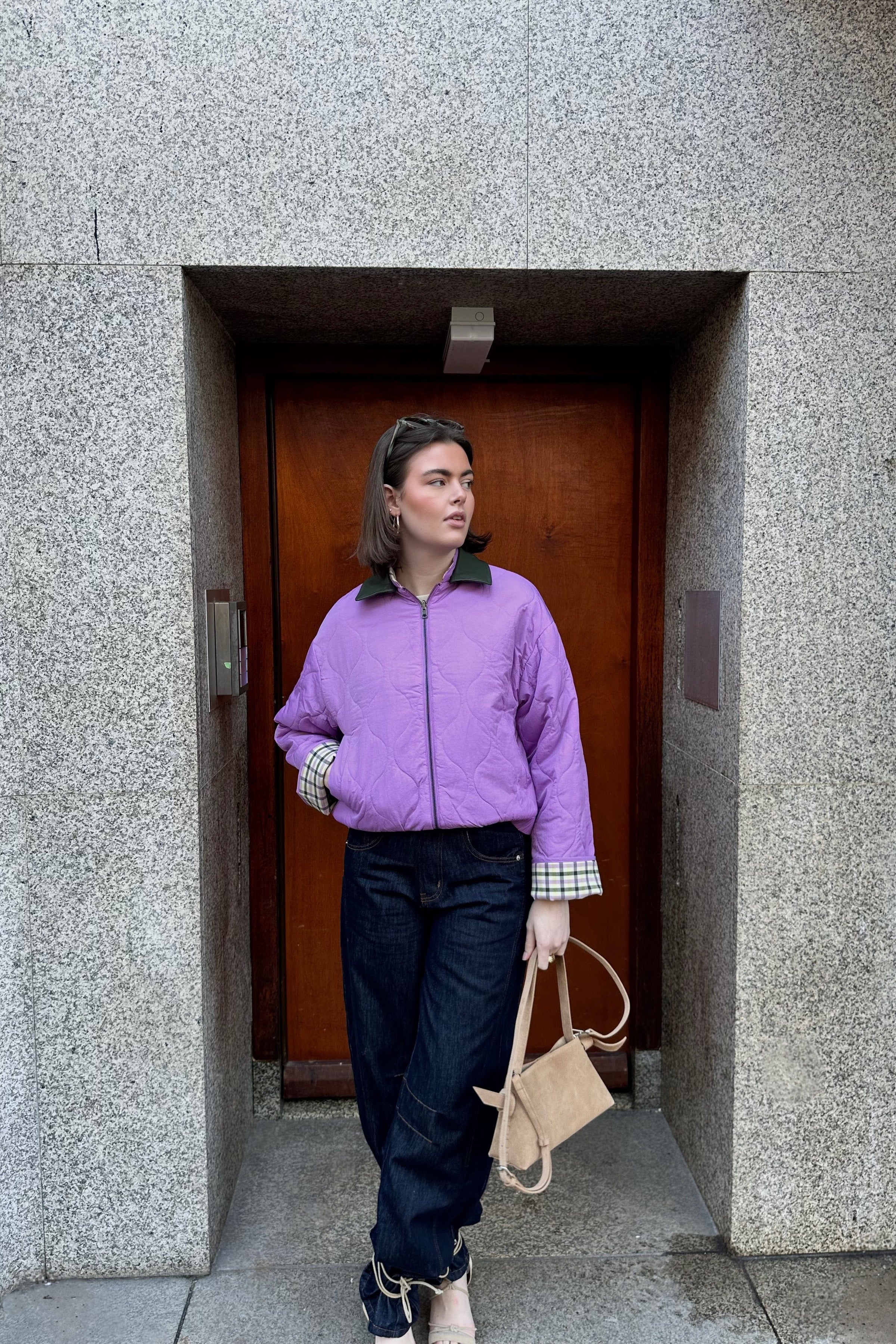 Cocoa Jacket - Groen/Roze