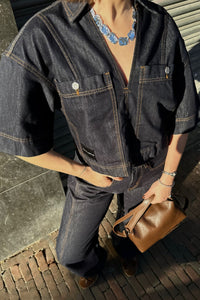 Drew Barrel Tall Jeans - Denim