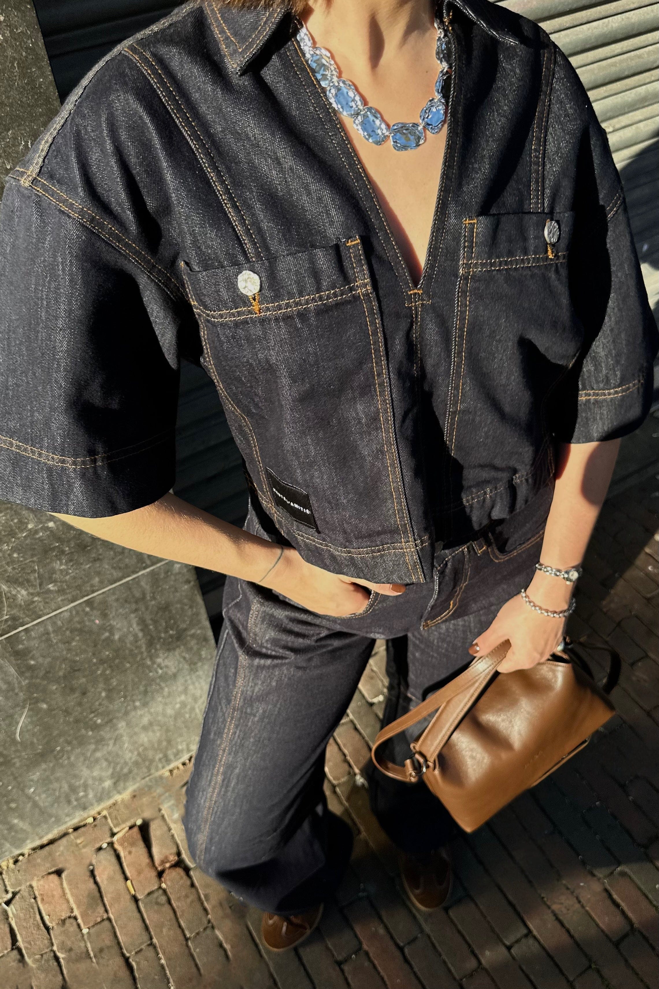 Drew Barrel Tall Jeans - Denim