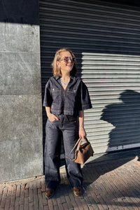 Drew Barrel Tall Jeans - Denim