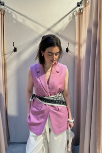 YAStumla Gilet - Roze