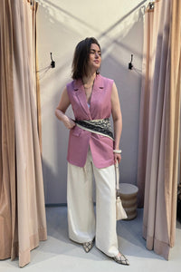 YAStumla Gilet - Roze