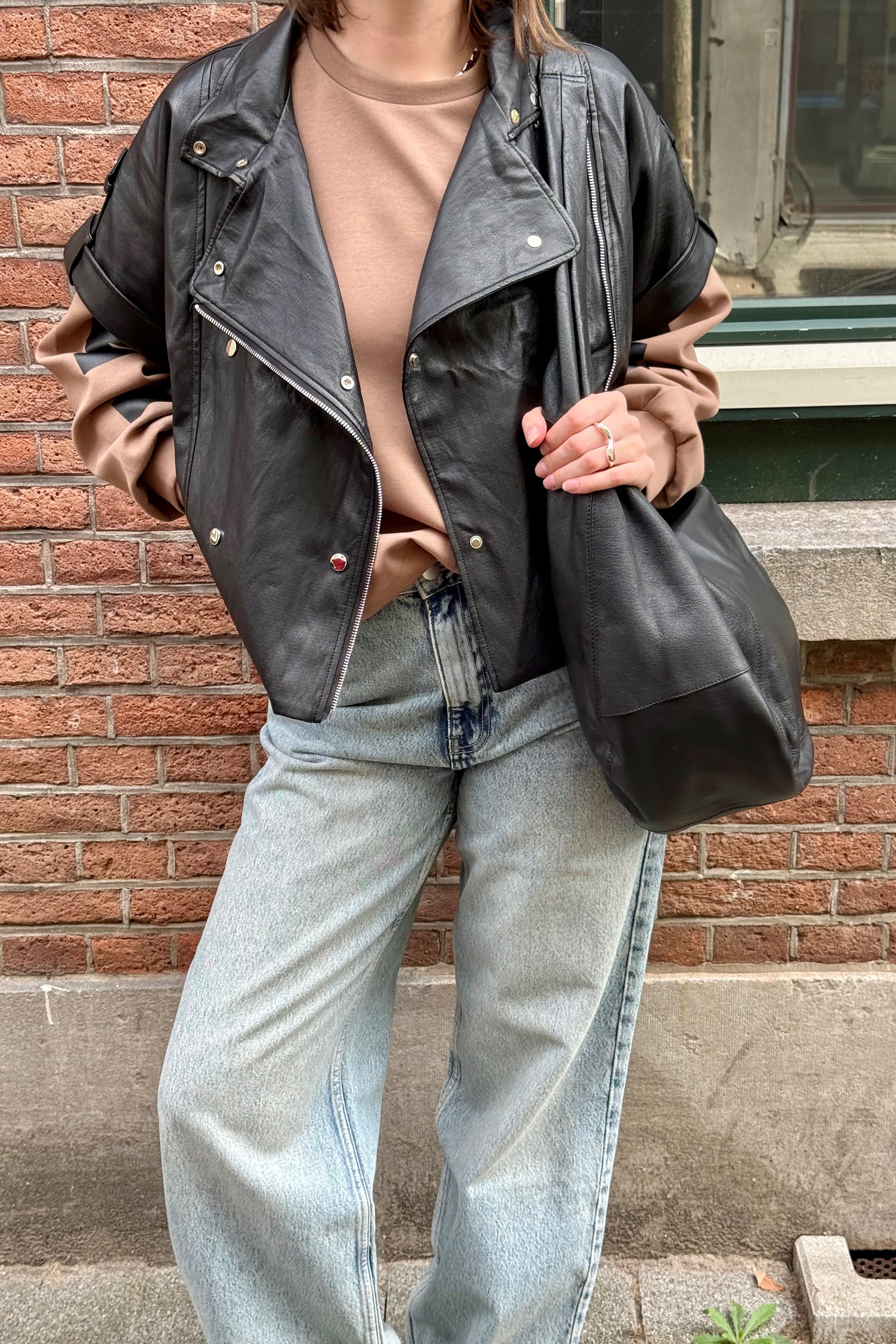 Lies Gilet - Zwart