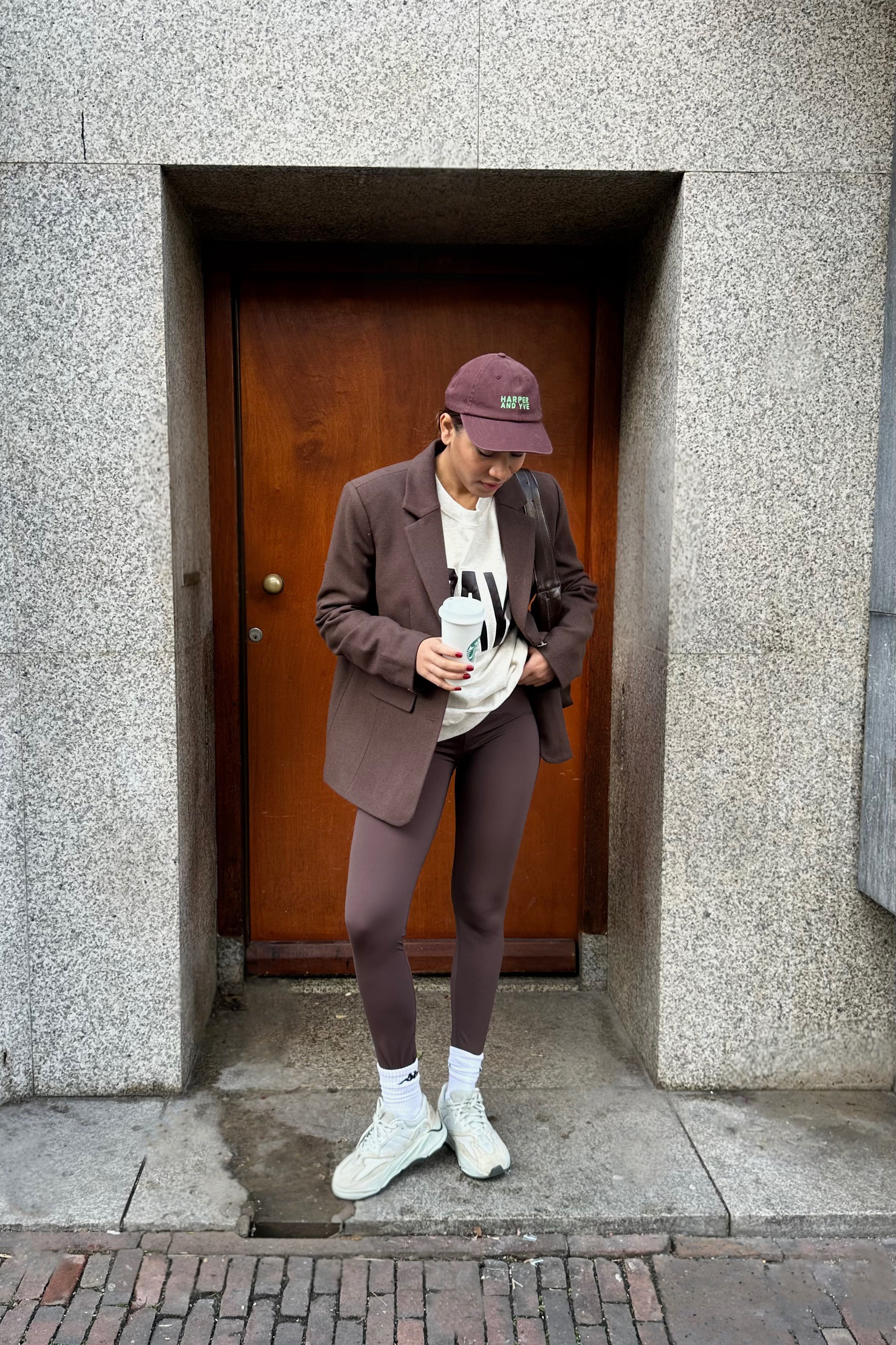 Vesta Leggings - Donkerbruin