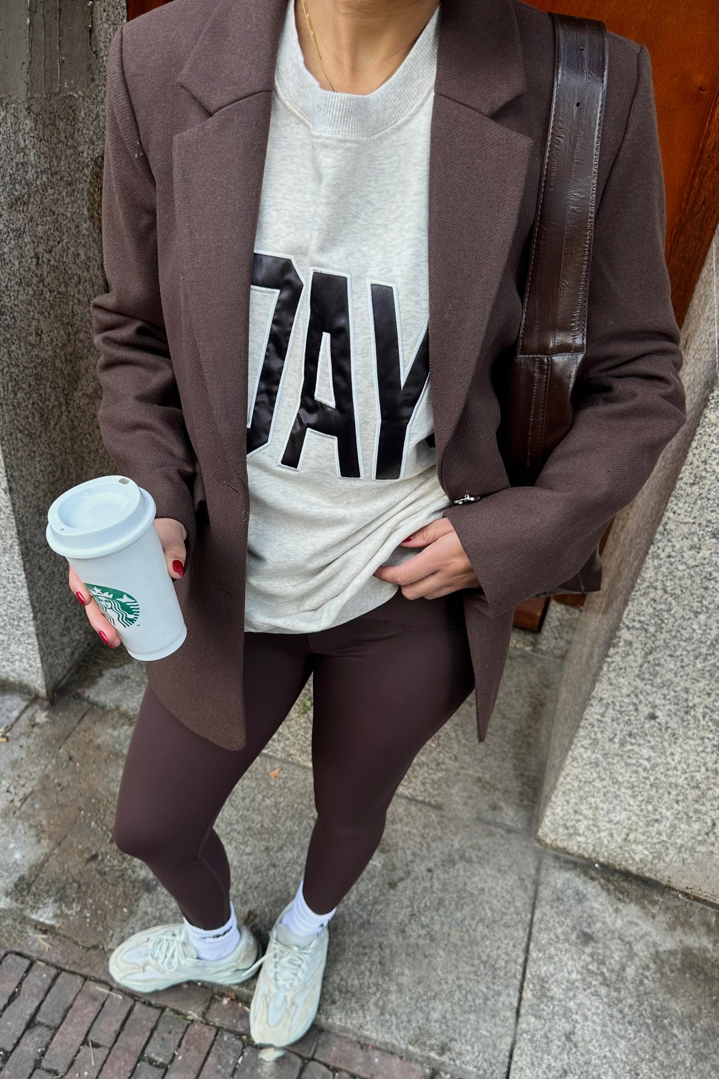 Vesta Leggings - Donkerbruin