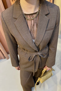 MSCHDarina Blazer - Bruin