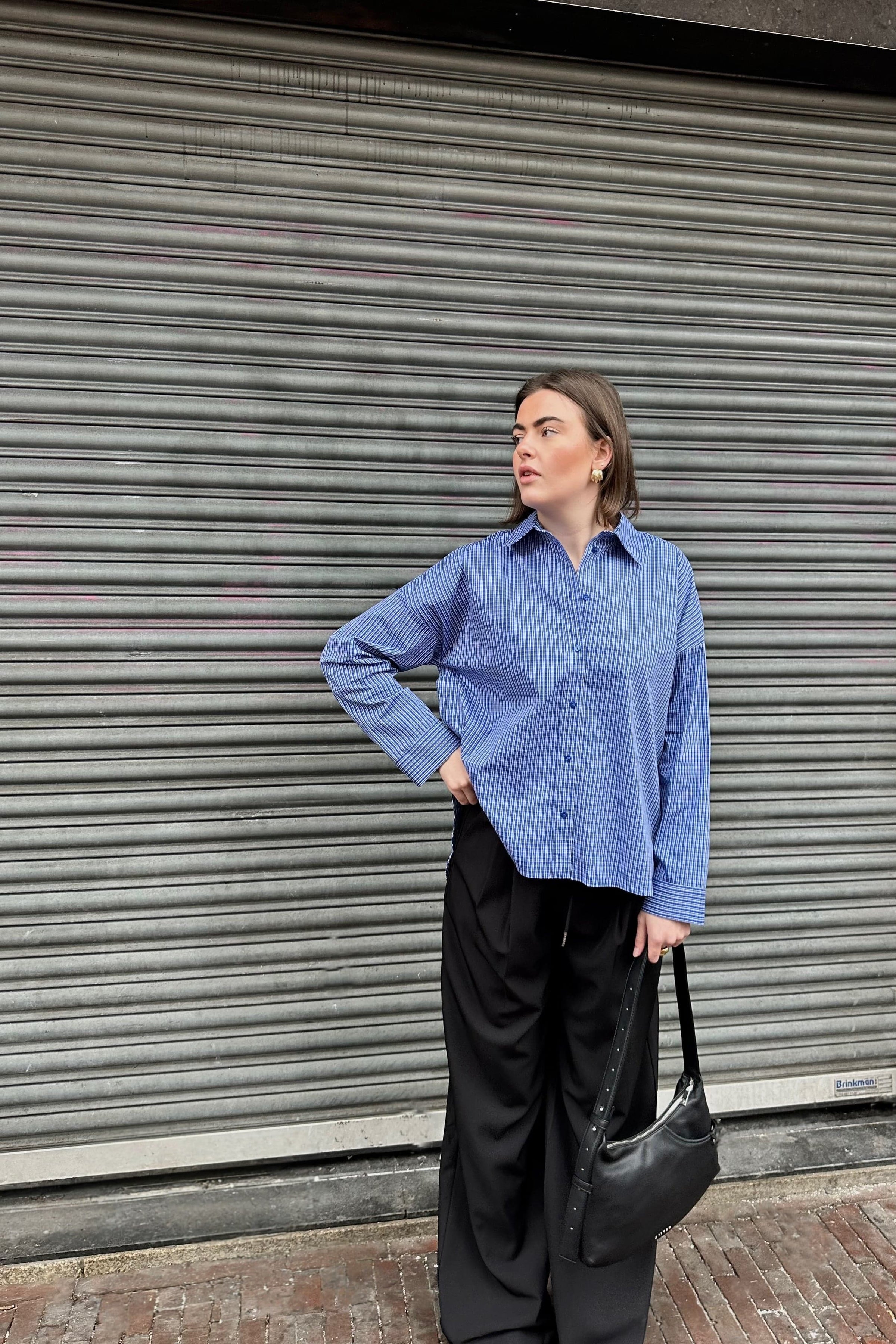 Michelle tailor tie tall pants - zwart