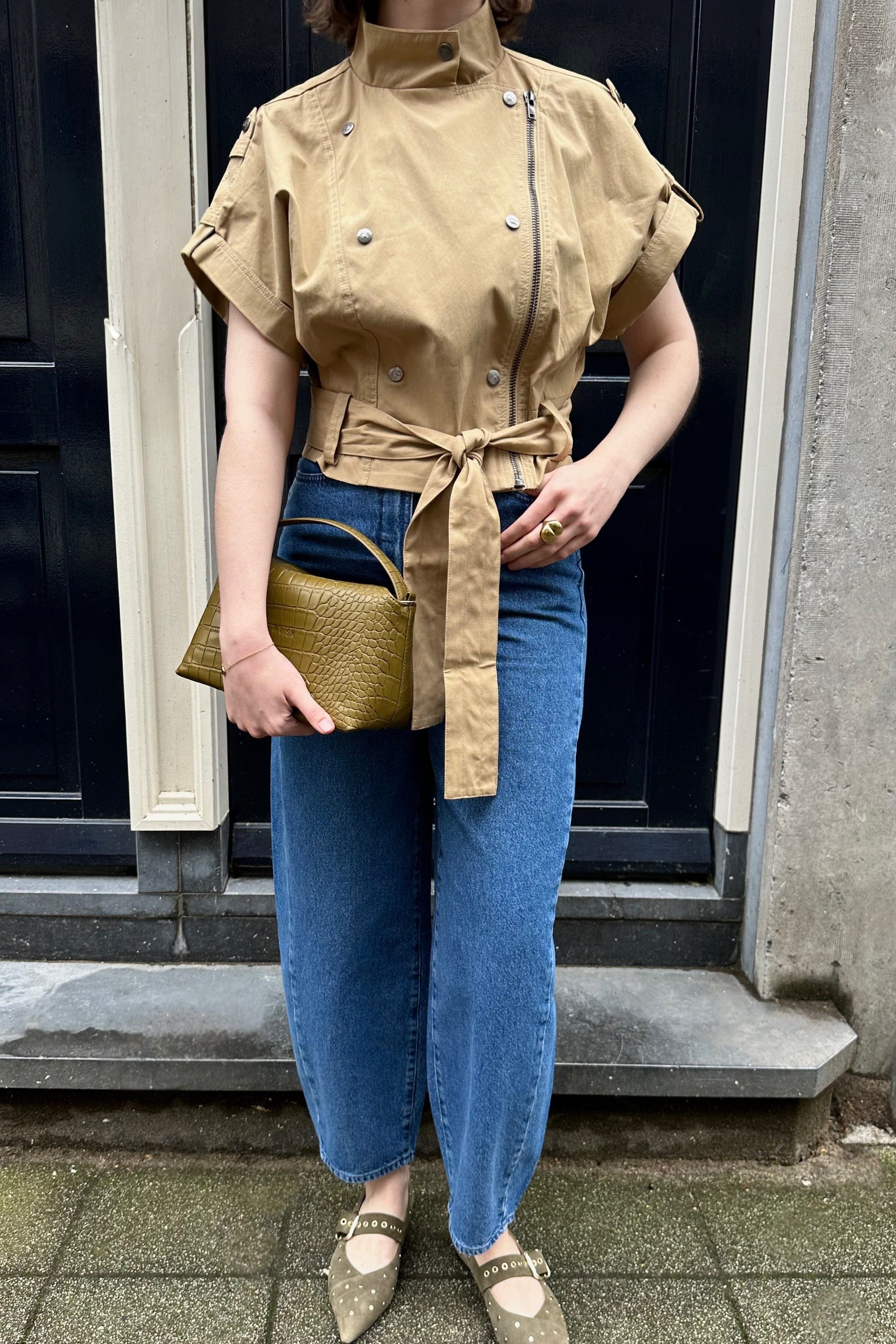 KeshaCC Cargo Gilet - Sand