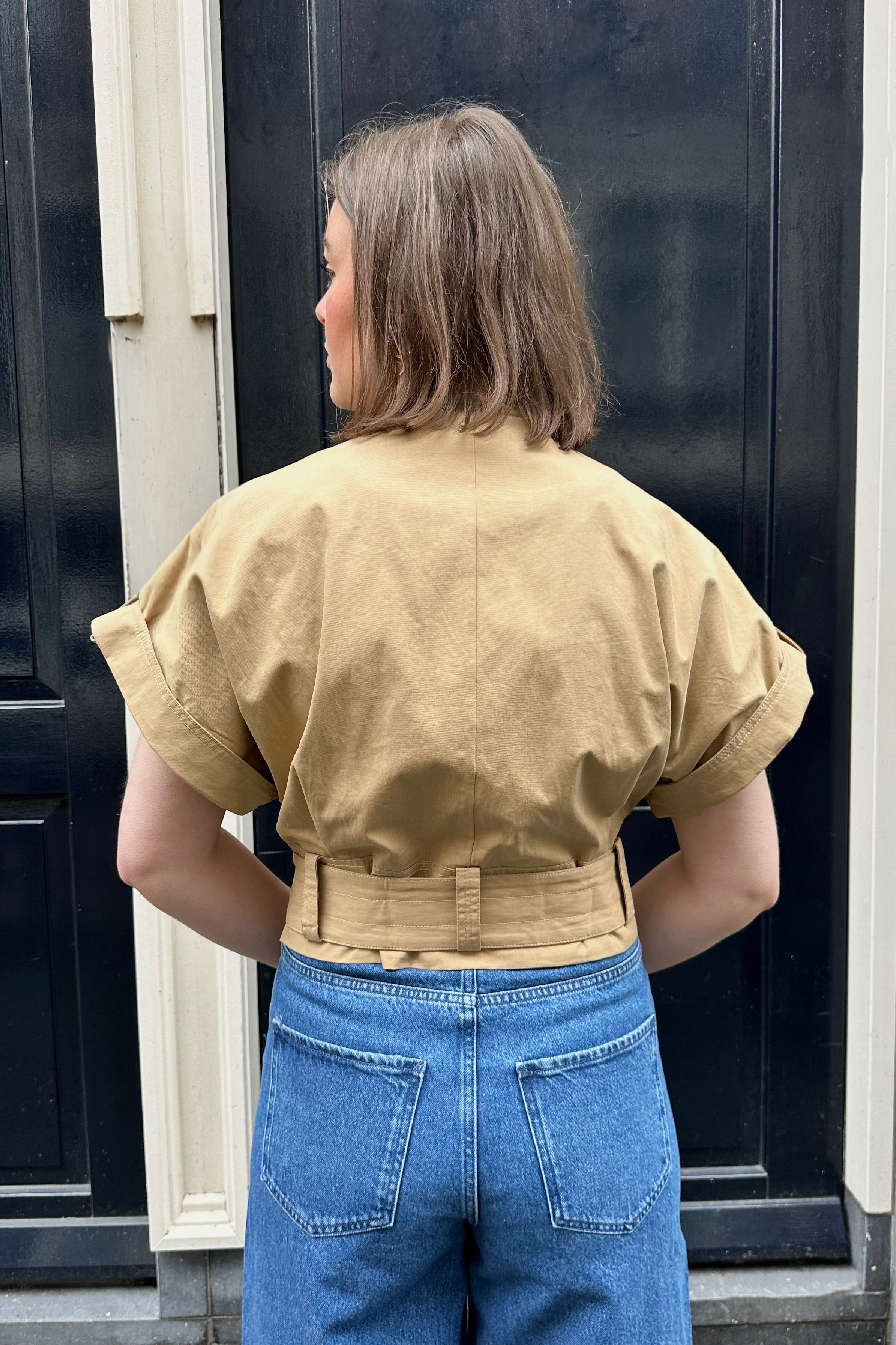 KeshaCC Cargo Gilet - Sand