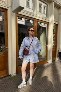 Tara Blouse - Lichtblauw