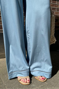 June Pantalon - Blauw