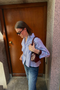 Kate Gestreepte Blouse - Blauw